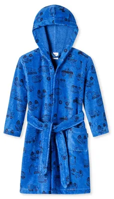 Produktbild von Schiesser Jungen Bademantel - Velour - Größe 92 bis 140