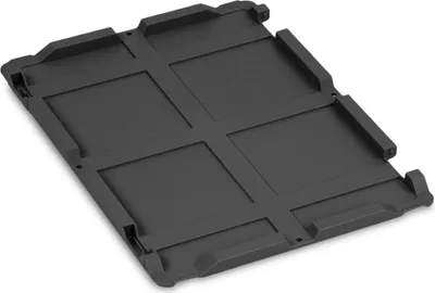 Produktbild von Scharnierdeckel Eurobox NextGen | 40x30cm | Schwarz | Ohne Scharnierbeschläge | Eurobehälter, Transportbox, Transportbehälter, Stapelbehälter