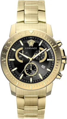 Produktbild von Versace Herren Uhr Armbanduhr Chronograph New Chrono VE2E00921 Edelstahl