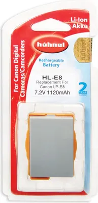 Produktbild von Hähnel Ersatzakku HL-E8      - Typ Cannon LP-E8 retail