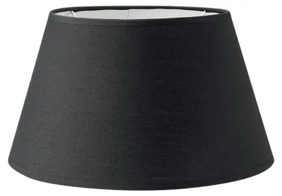 Produktbild von Home Sweet Home Lampenschirm aus Stoff Schwarz - 30 x 20 x 17 cm
