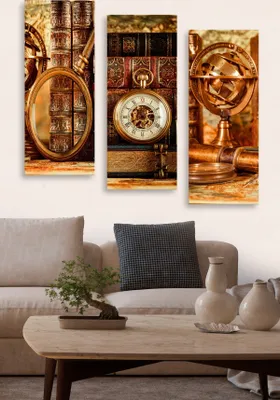 Obrázek produktu pro Wallity, MDF0029- MRV5129, Barevný, Výtisky na plátně, 70 x 50 cm, 100% MDF (tloušťka: 3 mm)
