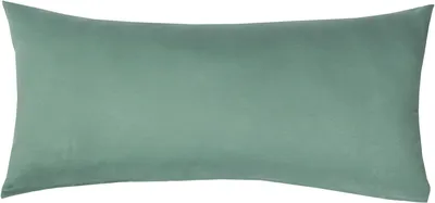 Produktbild von Kissen 40x80 mit Bezug Lichtgrün - Kissen mit Kissenbezug aus %100 Baumwolle, Verdeckter Reißverschluss an der langen Seite