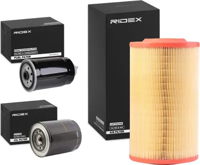 Produktbild von RIDEX Filterset Inspektionspaket Filtersatz für FIAT DUCATO Pritsche/Fahrgestell (230) DUCATO Pritsche/Fahrgestell (244) DUCATO Bus (230) DUCATO Bus