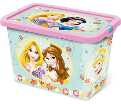 Produktbild von Disney Prinzessin Tea Party Kunststoff-Aufbewahrungsbox 7 L