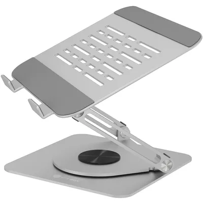 Obrázek produktu pro ICY BOX IB-NH300-R, Stojan pro laptop, Stříbrná, Hliník, 43,2 cm (17"), 3,5 kg, 360°