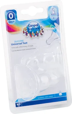 Obrázek produktu pro Silikonové dudlíky Canpol Mini na láhev, 18/114, 2 kusy