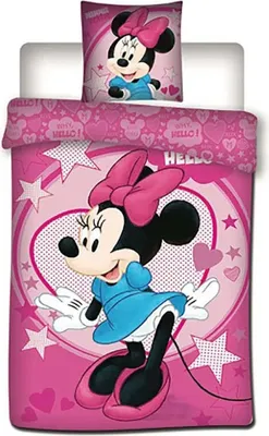 Produktbild von Disney Minnie Maus Kinder Bettwäsche 2tlg Set