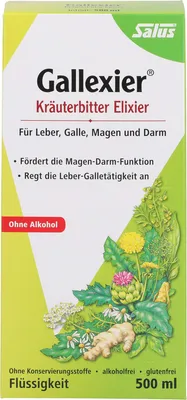 Image de Salus Gallexier Elixir aux herbes, 500 ml de solution