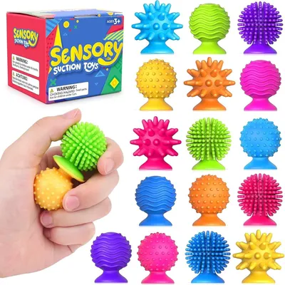 Obrázek produktu pro Hračky pro děti i dospělé – sada 16 kusů – senzorické hračky pro děti s autismem, antistresové