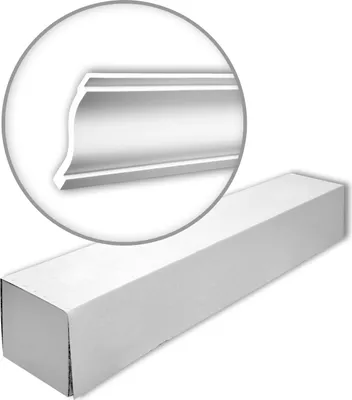 Obrázek produktu pro Římsy Profhome 150131 1 karton s 10 ozdobnými lištami 20 m