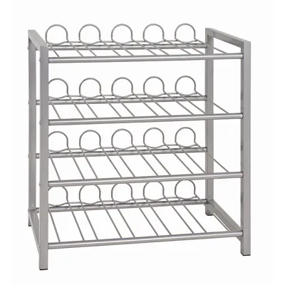 Produktbild von Flaschenregal aus Metall - H60 cm