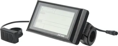 Produktbild von E-Scooter SW900 Wyświetlacz LCD, prosty, 6-poliger Anschluss, odpowiedni do rowerów elektrycznych i hulajnóg elektrycznych, instrukcja obsługi na wejściu