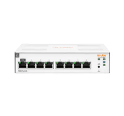 Produktbild von HPE Aruba Networking Aruba Instant On 1830 8G, Managed, L2, Gigabit Ethernet (10/100/1000), Vollduplex, Rack-Einbau