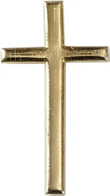 Produktbild von KNORR PRANDELL 218306017 Wachskreuz 40 x 22 mm goldfarben