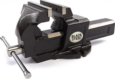 Produktbild von Stahl-Schraubstock mit Rohrklemmung 200 mm Backenbreite 205 mm max. Öffnung Stahl Werkbank Tisch-Schraubstock