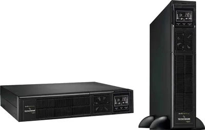 Produktbild von Tecnoware Power Systems USV EVO DSP PLUS 2400 Schwarz 2400 VA On-Line Technologie