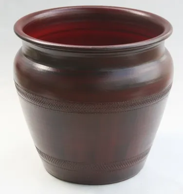 Produktbild von ÜBERTOPF KERAMIK ca.35 CM groß - Modell Nr. 3 Bordeaux / Weinrot