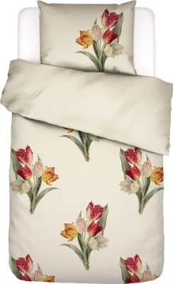 Produktbild von Essenza Satin-Bettwäsche-Garnitur Tosca  Farbe Vanilla Größe 135x200+80x80