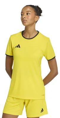 Immagine prodotto di Maglia da donna adidas Entrada26, colore giallo/nero, taglia XXS
