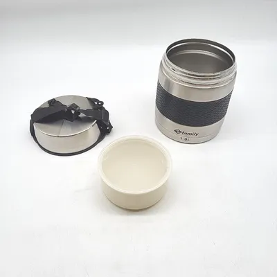 Imagen del producto de Botella isotérmica de acero inoxidable para alimentos, ideal para sopas, salsas o