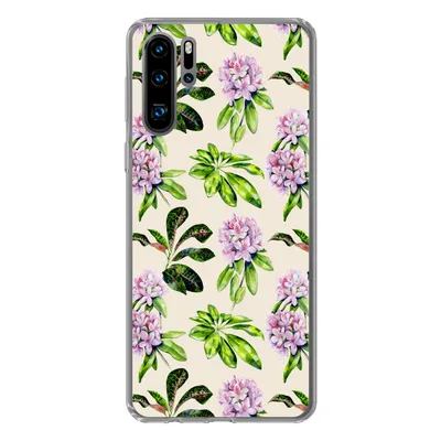 Produktbild von MuchoWow® Handyhülle Schutzhülle Hülle für Huawei P30 Pro Hortensien - Pflanzen - Muster Silikon Softcase Handy Hülle - Schutzdeckel