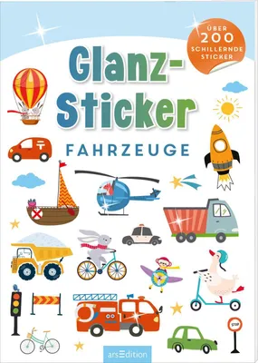 Produktbild von Glanz-Sticker - Fahrzeuge
