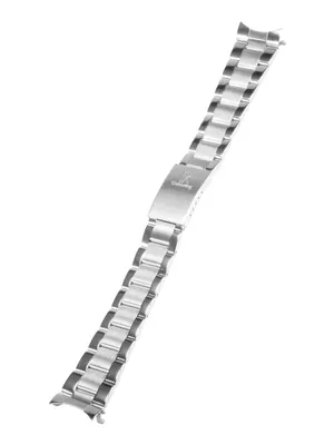 Produktbild von Alienwork Uhrenarmband Edelstahl Metallarmband silber
