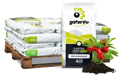 Produktbild von Galamio Gärtnerkompost 40l x 12 Sack 480l Palette