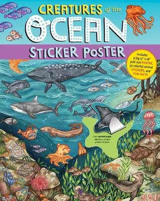 Produktbild von Creatures of the Ocean Sticker Poster