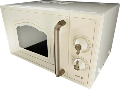 Productafbeelding van Gorenje MO 4250 CLI, vrijstaande magnetron, 700 watt, 20 liter inhoud, 45,5 cm breed, automatische ontdooifunctie, grillfunctie, ivoorwit