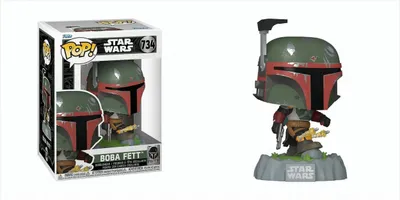 Produktbild von Star Wars - Bob Fett 734 - Funko Pop! Vinyl Figur
