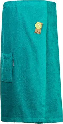 Zdjęcie produktu dla A&R 043.50 | Sauna Kilt Ladies z zapięciem na rzep - Kolor: Deep Blue - Rozmiar: 85 x 150 cm
