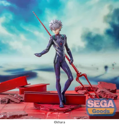 Image de Evangelion 3.0+1.0 - Figurine Nagisa Kaworu Spear Longinus Luminasta - Sega