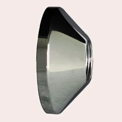 Produktbild von Cornat Gewinderosette verchromt 3/4 x 20 mm Ø 65 mm 2 Stück