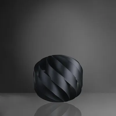 Obrázok produktu pre Globe 1 Light Table Lamp in Polilux Black D40 Italy