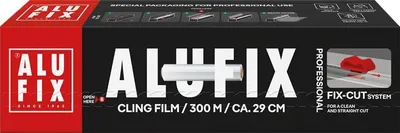 Obrázok produktu pre Fólia na potraviny, 29 cm x 300 m, ALUFIX CB300306FIXCUTUNINEW