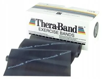 Produktbild von Thera-Band Rehabilitationsband Schwarz 5,5m starker Widerstand
