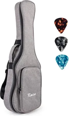 Obrázek produktu pro 21palcové měkké pouzdro na ukulele s dvojitým popruhem a 3 trsátky