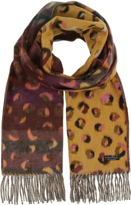 Productafbeelding van FRAAS sjaal Double-Face Cashmink Scarf Dijon mosterdgeel