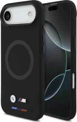 Image de Étui BMW M Silicon Logo Magsafe pour iPhone Air Noir