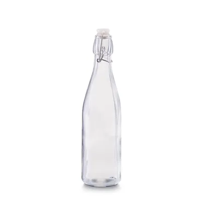 Produktbild von Zeller Glasflasche m. Bügelverschluss, 500ml Ø7x27,5
