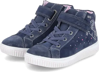 Produktbild von Lurchi Yasi-TEX Kinderschuhe Mädchen Schnürstiefel Blau Freizeit, Schuhgröße:27 EU
