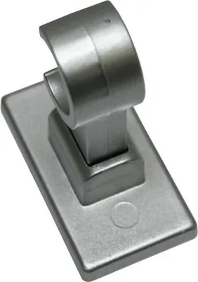 Produktbild von Gardinia Träger silber matt, Ø 12 mm