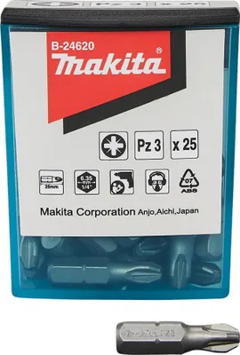 Produktbild von Makita Bit PZ3, 25 mm, 25 Stk.