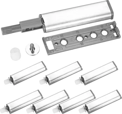 Productafbeelding van Duwdeuropener, 8 stuks, magnetische meubelvergrendeling voor kast en lade