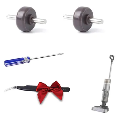Reparaturset Vorderräder für Dyson V6–V15, 1 Set