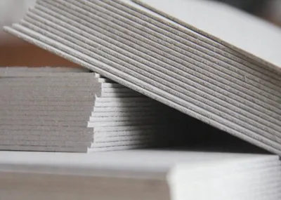 Produktbild von PAPIERLINE INT2,0B22 Buchbinderpappe Grau 2,0mm