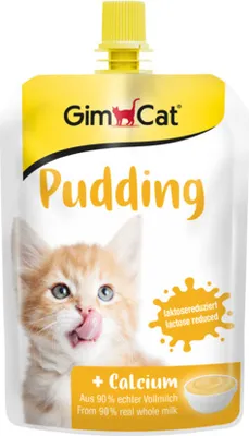 Produktbild von Gimcat Pudding classic, Leckerli, Katze, Universal, Milch, 150 g