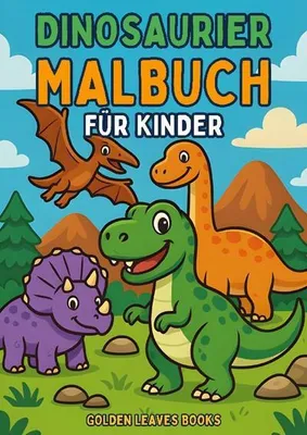 Produktbild von Dinosaurier Malbuch für Kinder